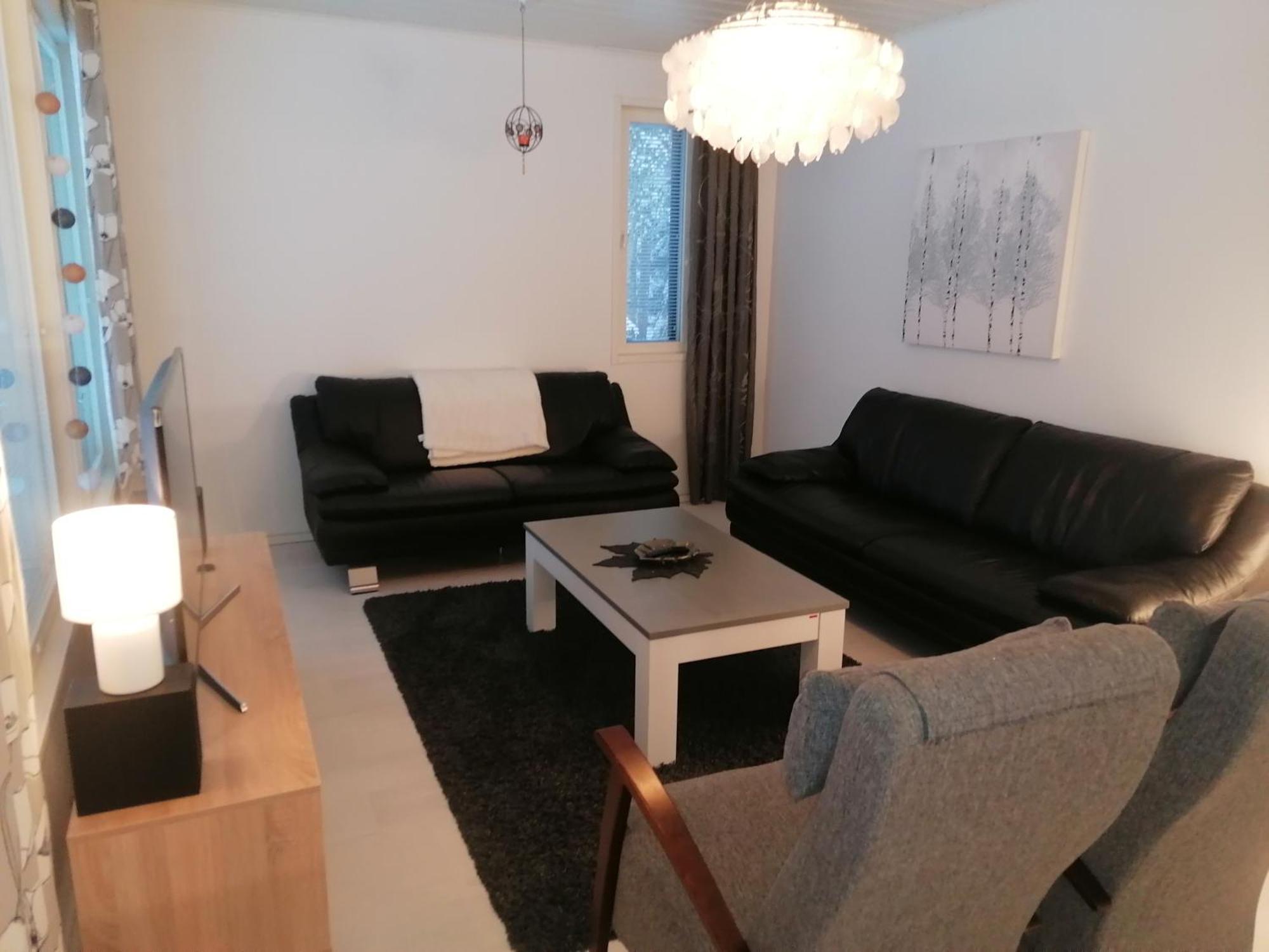 Majoituspalvelu Nurmi Apartment Oksapolku 2 B Deluxe Huoneisto 103M2 ラーヘ エクステリア 写真
