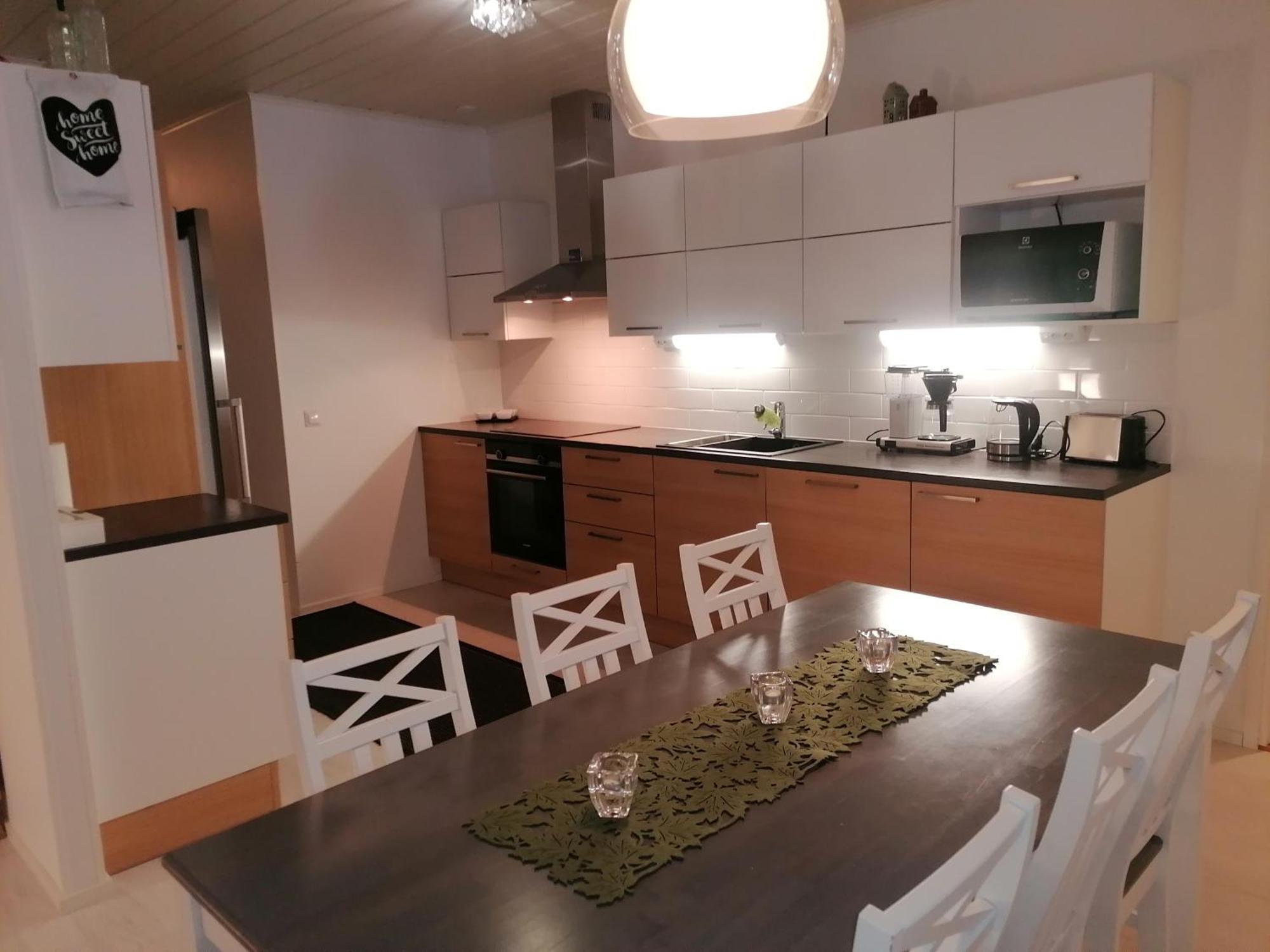 Majoituspalvelu Nurmi Apartment Oksapolku 2 B Deluxe Huoneisto 103M2 ラーヘ エクステリア 写真