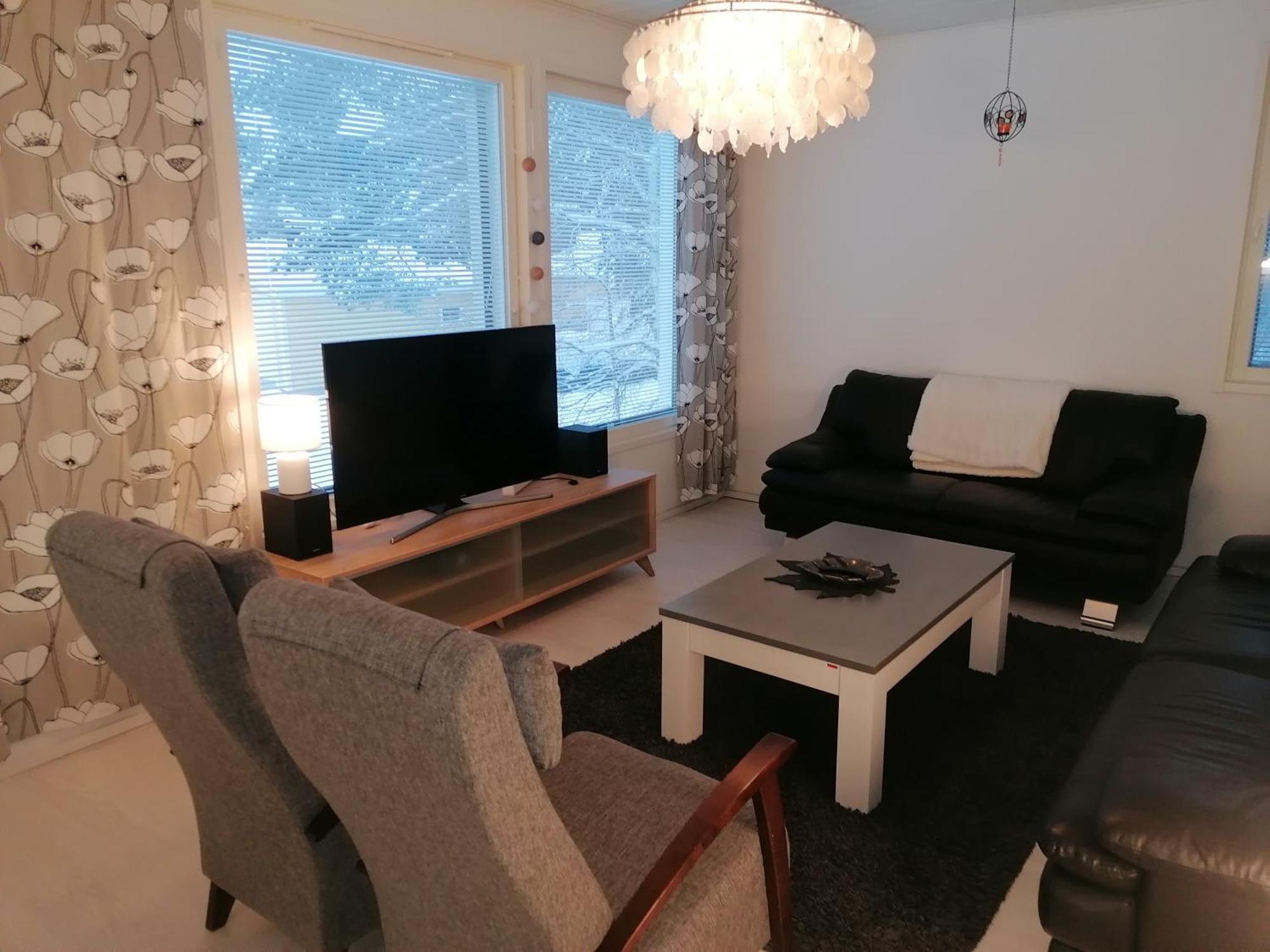 Majoituspalvelu Nurmi Apartment Oksapolku 2 B Deluxe Huoneisto 103M2 ラーヘ エクステリア 写真
